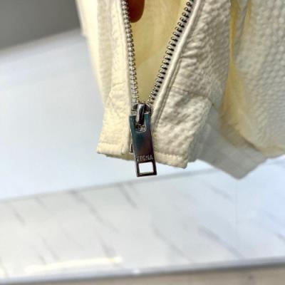 wholesale quality zegna suede leather coat model no. 33